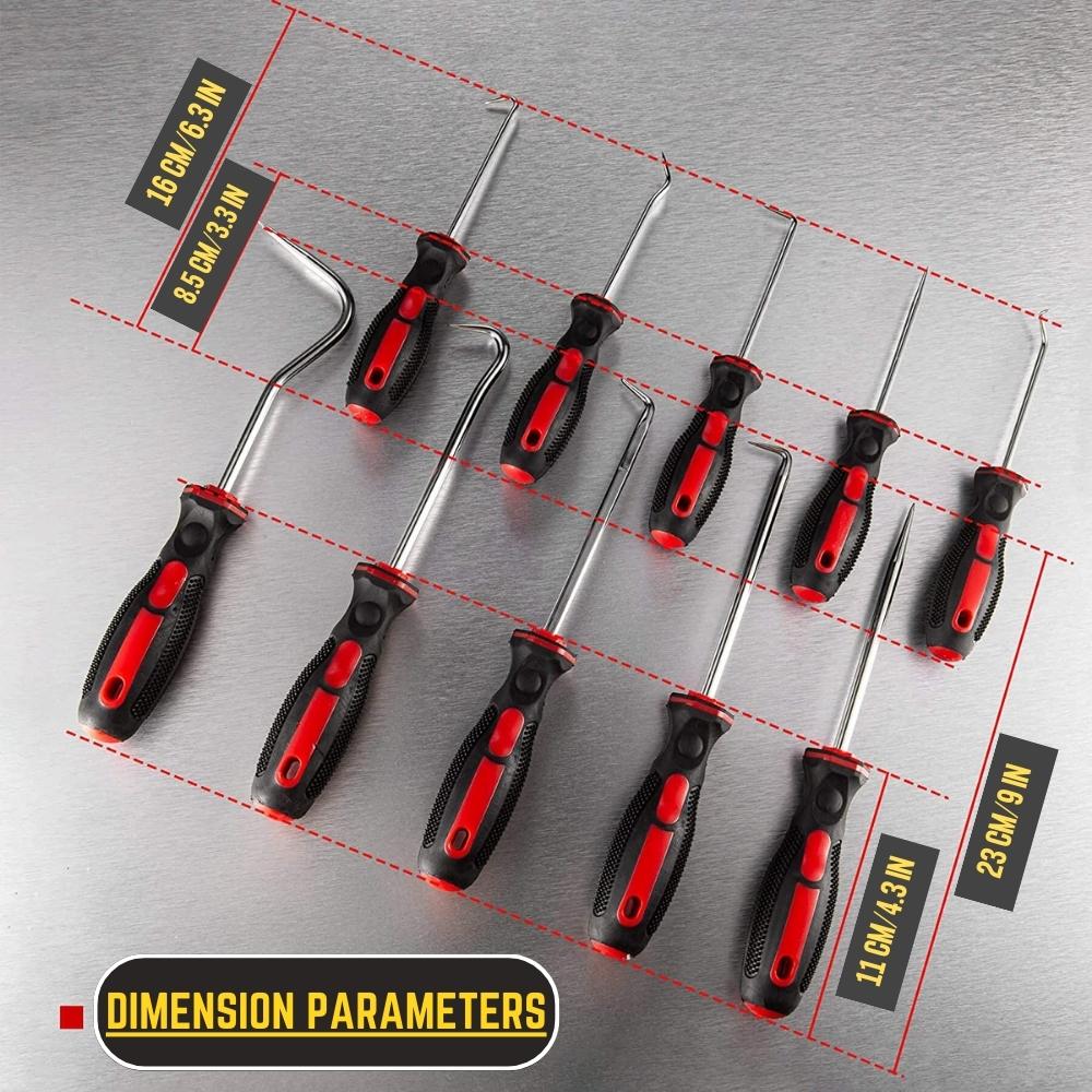 Heavy Duty Pick and Hook Set